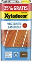 Xyladecor Holzschutz Lasur 2 in1 5,0 Liter Eiche-Hell, Kiefer, Nussbaum, Palisander, Teak 25% Promo Aktion